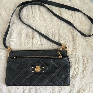 Marc Jacobs Black Quilted Mini crossbody/shoulder Bag